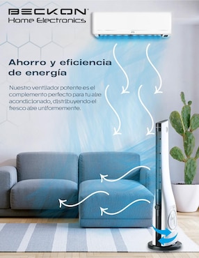 Ventilador de torre Beckon 3 velocidades