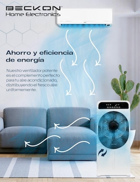 Ventilador de torre Beckon con control remoto 12 velocidades