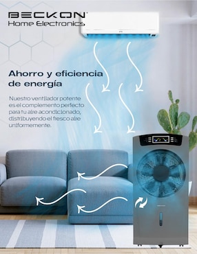 Ventilador de torre Beckon con control remoto 3 velocidades