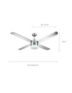 Ventilador de techo Westinghouse con control remoto 3 velocidades