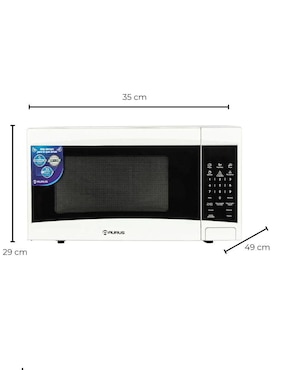 Horno de microondas convencional Aurus modelo AMP11W 1.1P3 BLANC 1.1 pies cúbicos