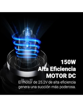 Aspiradora ciclónica Eureka nec180 300 ml