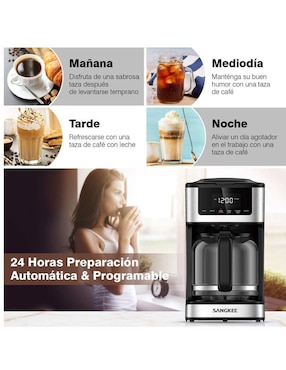 Cafetera de goteo Sangkee K127