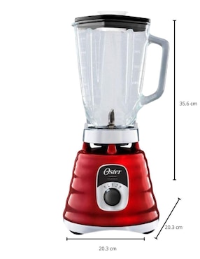 Licuadora Osterizer Blst4126r-013 Roja 3 velocidades