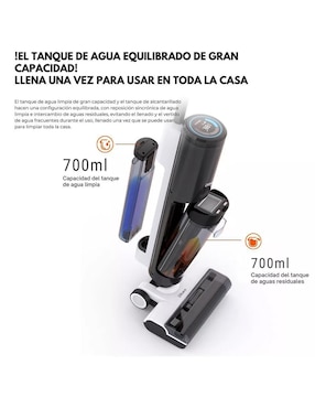 Aspiradora de mano Dibea hc26 0.5 litros