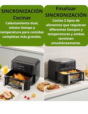 Freidora de aire Elite Gourmet Gourmet 10.4 L Eaf1055D