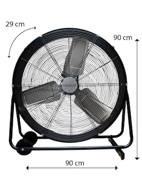 Ventilador industrial Thermoflex 3 velocidades