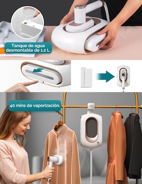 Central de vapor Heuman Brand NV318A suela cerámica