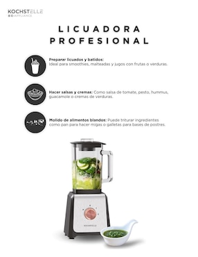 Licuadora Kochstelle lc2501 4 velocidades
