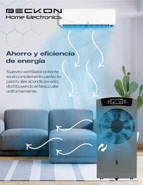 Ventilador de torre Beckon con control remoto 3 velocidades