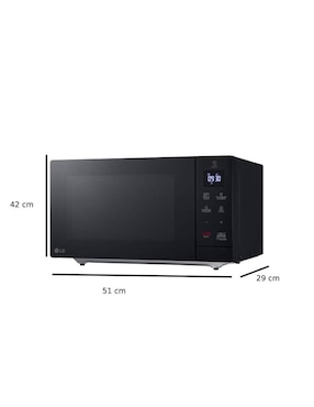 Horno de microondas convencional Lg modelo MH7032JAS 1.1 pies cúbicos