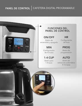 Cafetera super automática Rca RC-CAF3