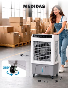 Aire acondicionado portátil Skycare Enfriador Evaporativo Frío 30 L