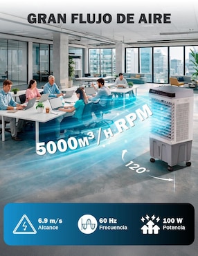 Aire acondicionado portátil Skycare Enfriador Evaporativo Frío 30 L