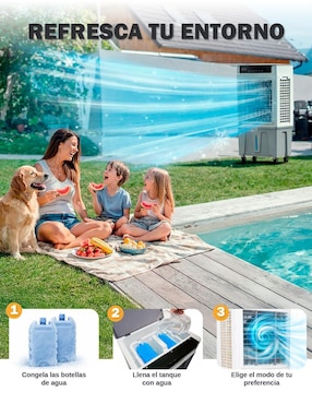 Aire acondicionado portátil Skycare Enfriador Evaporativo Frío 30 L