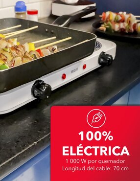 Parrilla eléctrica Rca RC2000A de lámina