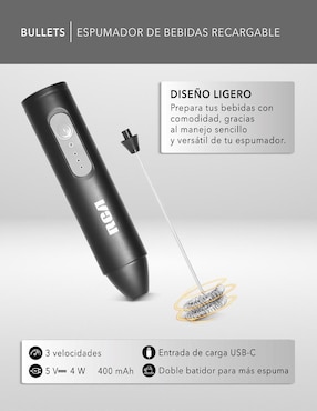 Espumador de leche eléctrico Rca