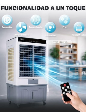 Aire acondicionado portátil Skycare Enfriador Evaporativo 55L Frío