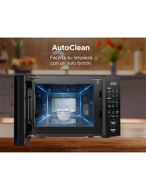 Horno de microondas convencional Midea modelo MMDT07S2MB 0.7 pies cúbicos