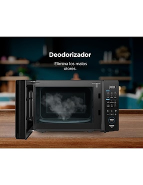 Horno de microondas convencional Midea modelo MMDT07S2MB 0.7 pies cúbicos