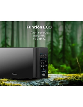 Horno de microondas convencional Midea modelo MMDT07S2MB 0.7 pies cúbicos