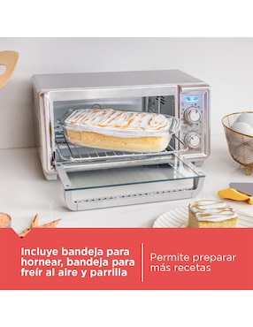 Horno eléctrico Black + Decker 22 L