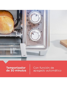 Horno eléctrico Black + Decker 22 L
