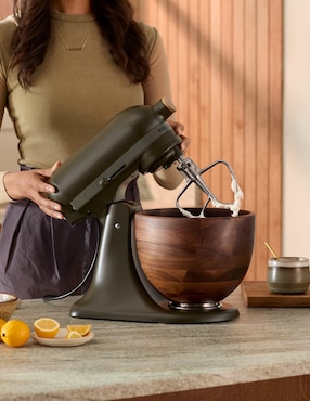 Batidora de pedestal Kitchenaid 10 velocidades Ksm180Wseg Artisan