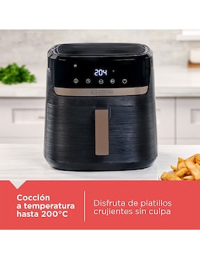 Freidora de aire Black + Decker Purifry 8 l AFBD82-1BDLA