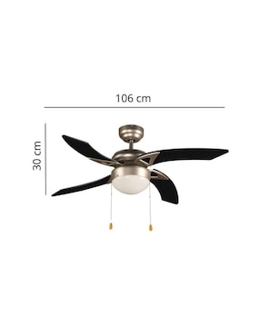 Ventilador de techo Igoto 3 velocidades
