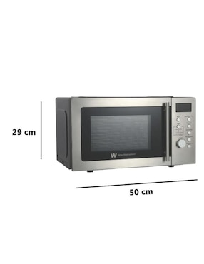 Horno de microondas convencional Westinghouse modelo WWCMV0720WES 0.7 pies cúbicos