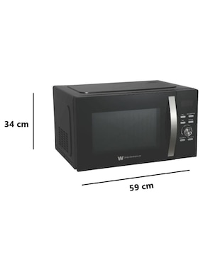 Horno de microondas convencional Westinghouse modelo WWCMV10028WE 1 pie cúbico