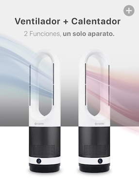 Ventilador 2 en 1 Esquimal con control remoto 8 velocidades