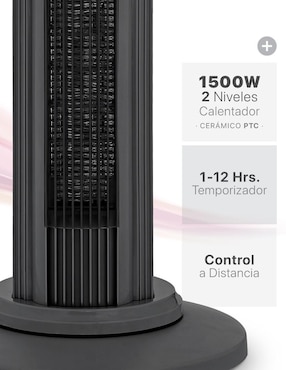 Ventilador 2 en 1 Esquimal con control remoto 8 velocidades