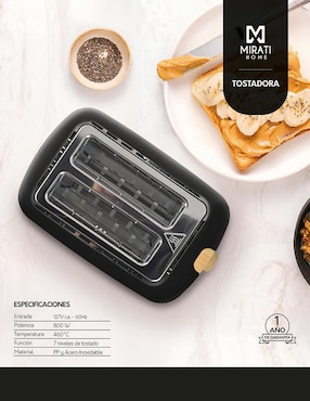 Tostador Mirati Home MBT01N