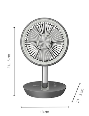 Ventilador de escritorio Steren 4 velocidades