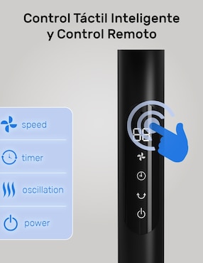 Ventilador de pedestal Bestherm 3 velocidades
