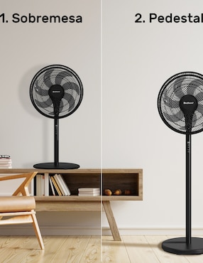Ventilador de pedestal Bestherm 3 velocidades