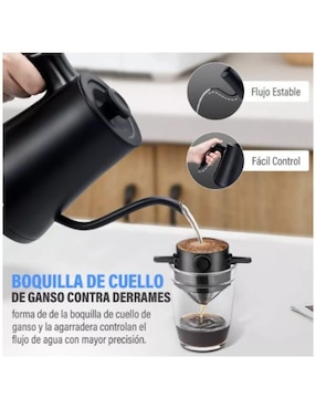 Tetera eléctrica Sangkee de acero inoxidable