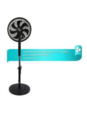 Ventilador de pedestal IUSA con control remoto 3 velocidades