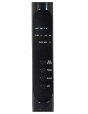 Ventilador de pedestal IUSA con control remoto 3 velocidades