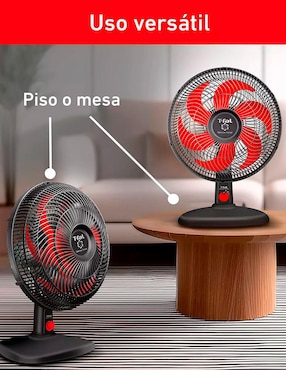 Ventilador 2 en 1 T-Fal 3 velocidades