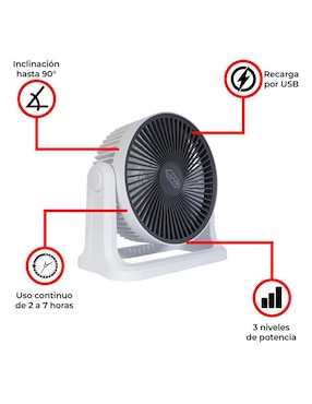 Mini ventilador Iusa 3 velocidades