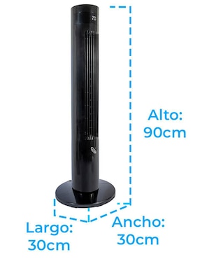Ventilador de torre Iusa con control remoto 3 velocidades