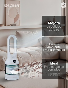Filtro plisado purificador Esquimal 3 en 1 Aero 1200