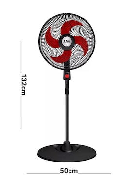 Ventilador de pedestal T-Fal 3 velocidades