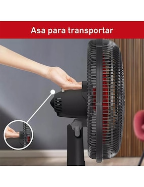 Ventilador de pedestal T-Fal 3 velocidades