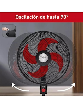 Ventilador de pedestal T-Fal 3 velocidades