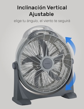 Ventilador de piso Bestherm 3 velocidades