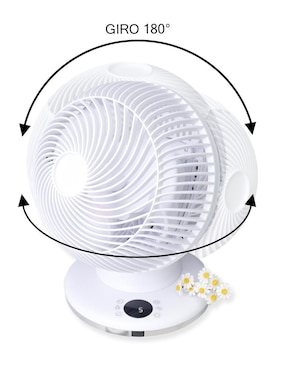 Ventilador de escritorio CM Top con control remoto 12 velocidades